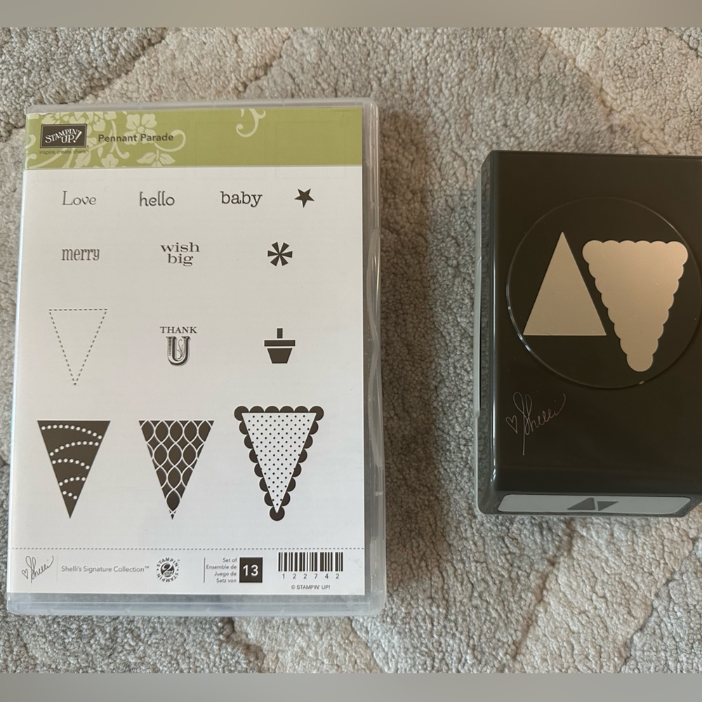 Stampin’ Up! - Pennant Parade & Coordinating Punch